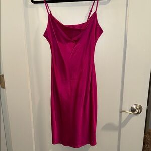 Express Vibrant Pink Dress